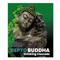 Terrarium waterval boeddha drinkcascade met pomp | 0,75 L | 26 x 30 x 24 cm