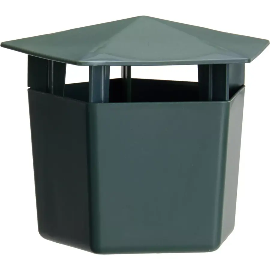 Slakkenvanger groen | set van 2 stuks | herbruikbare slakkenval voor tuin