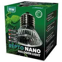 Nano halogeen warmtelamp basking spot voor terrarium