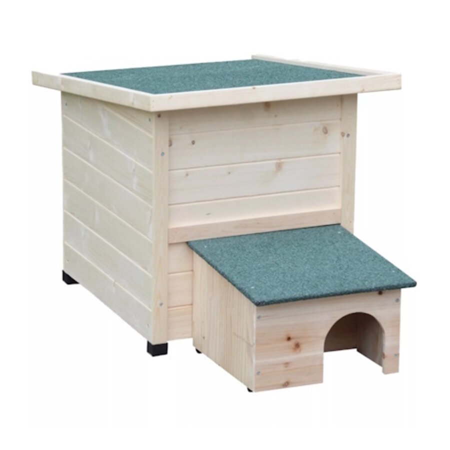 Egelhuis Mansion XL 53x65x52cm | nest- en schuilhuis voor egels