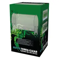 Clear cilinder terrarium 40 x 25 x 25 cm | 360° zicht | acryl verblijf