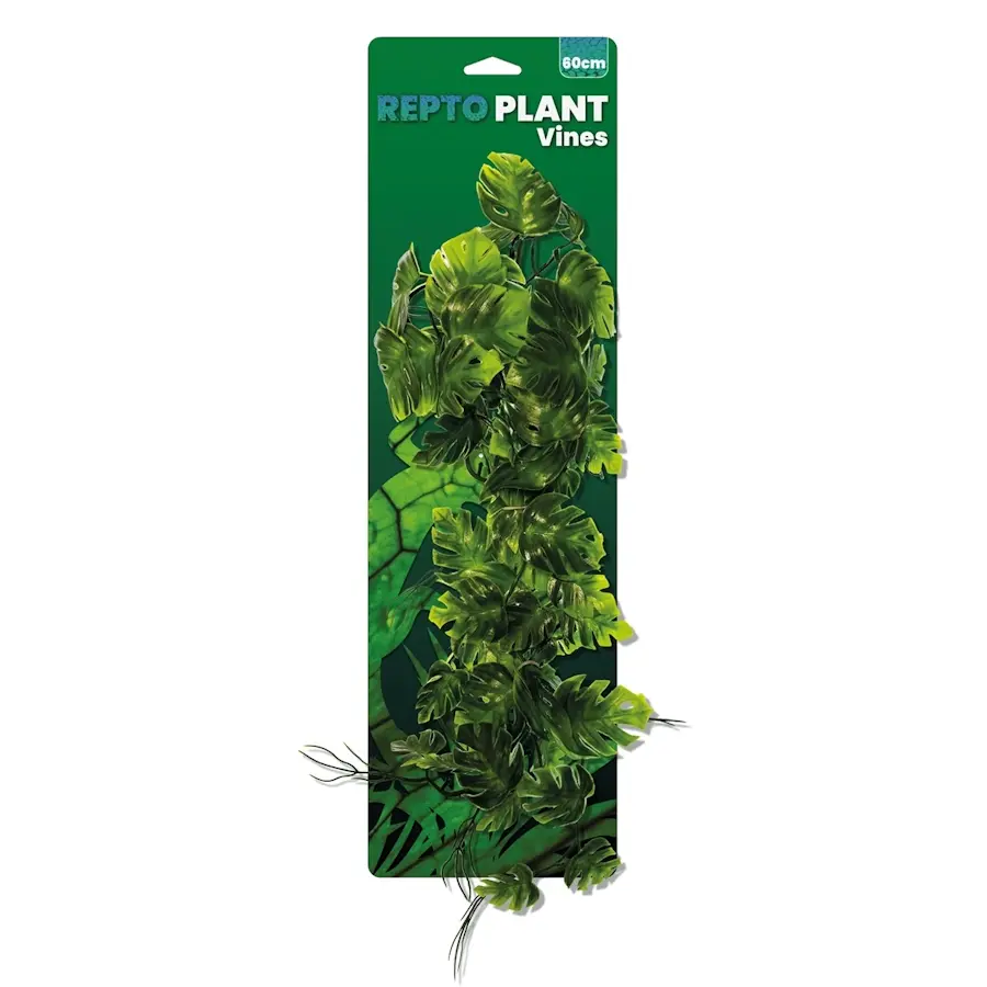 Terrarium kunstplant klimplant monstera groen | 60 cm