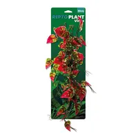 Terrarium kunstrank Syngonium roze|groen 60 cm | klimplant met zuignap