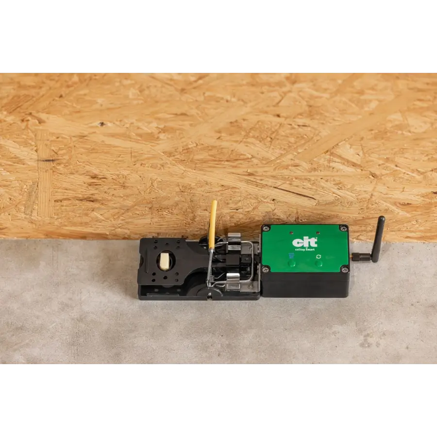 Slimme rattenval met wifi | app melding | 27 x 7 x 5 cm