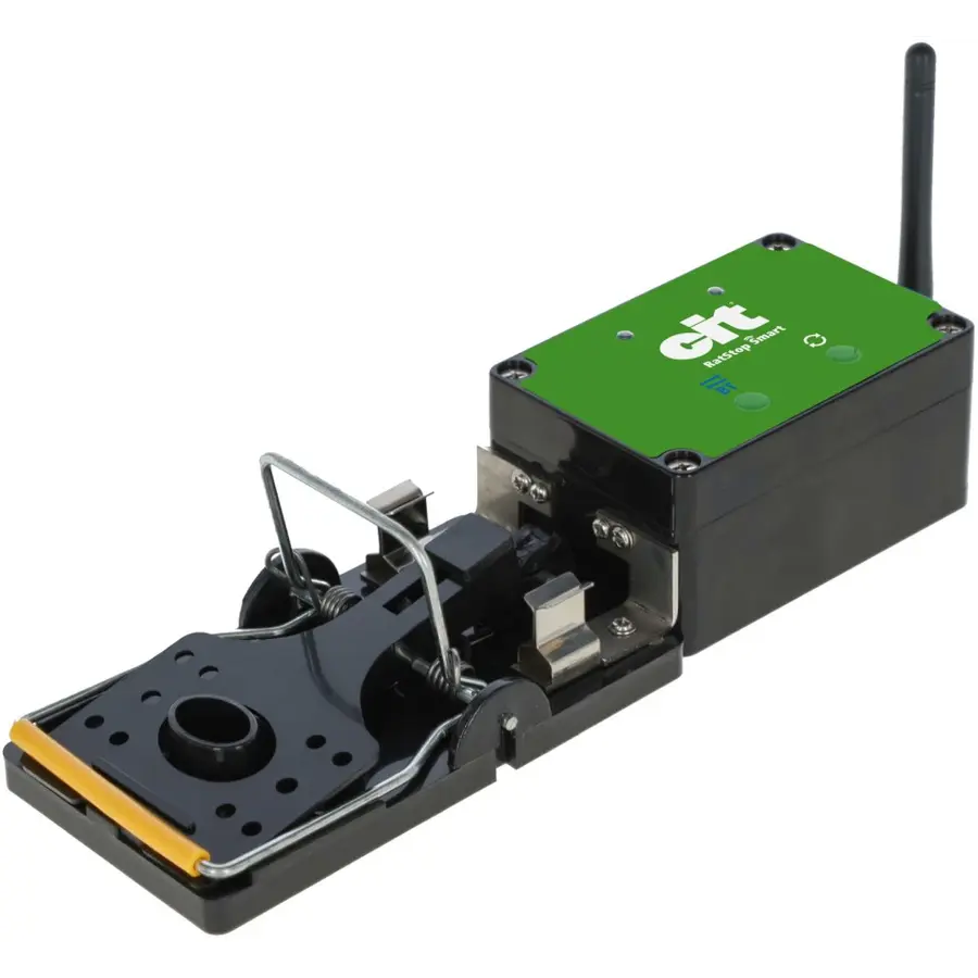 Slimme rattenval met wifi | app melding | 27 x 7 x 5 cm
