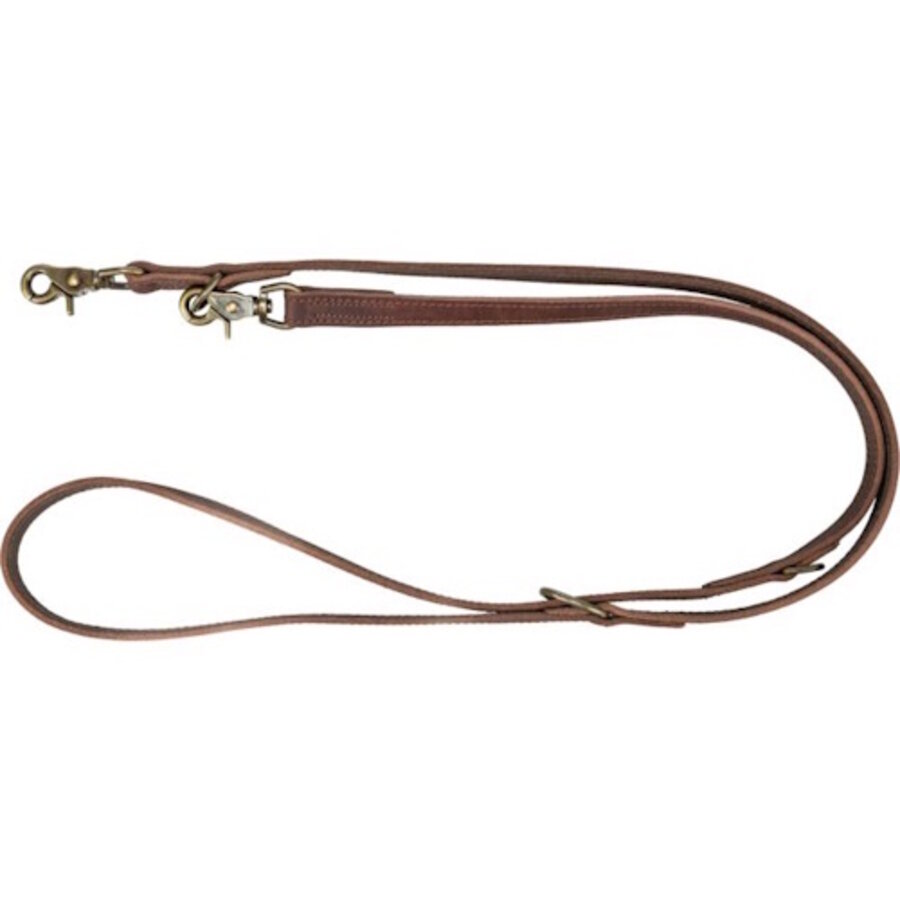 Rustic Vetleer verstelbare Riem