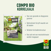 Bio korrelkalk 10 kg | pH-waarde verhogen | voor gazon, sier- en moestuin