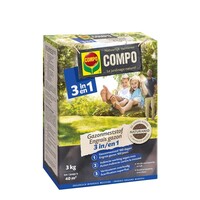 BIO Gazonmeststof 3 in 1 | organisch-mineraal | 100 dagen werking | met kalk en bacteriën