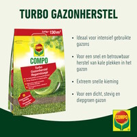 Turbo herstelgazon 2,6 kg | graszaad voor snel herstel | tot 130 m²