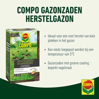 Herstelgazon graszaad | snelle kieming | voor kale plekken en doorzaai