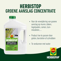 Groene aanslag reiniger concentraat 2,5 liter | voor ca. 500 m²