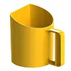 Meelschep | voerschep 1 kg beker model