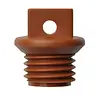 Regenton plug bruin