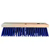 Stalbezem PVC blauw 45 cm FSC