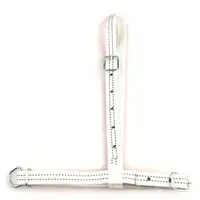 Weidehalster zonder ketting | nylon | wit | bandbreedte 27 mm