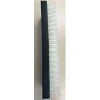 Kalverborstel | schuurborstel voor kalveren | nylon | wit | 45 x 15 cm | vulling 4 cm