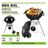 BBQ bol groot Ø44 cm | houtskoolbarbecue met deksel | hoogte 70 cm