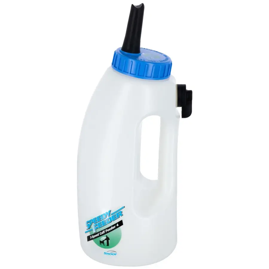 Kalverdrinkfles Speedy Feeder XL 4 liter met BigSofty speen en 3-stand ventiel