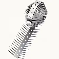 Anti-klim spike strip RVS 100 cm | spikes 5 cm voor regenpijp, hekwerk of bomen