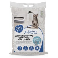 Geurloze klontvormende kattenbakvulling voor gevoelige pootjes | 12 kg