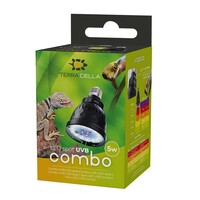 LED UVB combo lamp tropisch | woestijn 5W zwart 8x8x11 cm