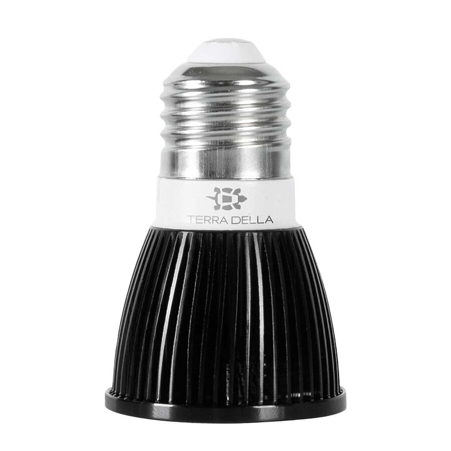 LEDlamp UVB tropisch zwart | 3W | 5x5x7 cm | UVA + UVB terrariumspot