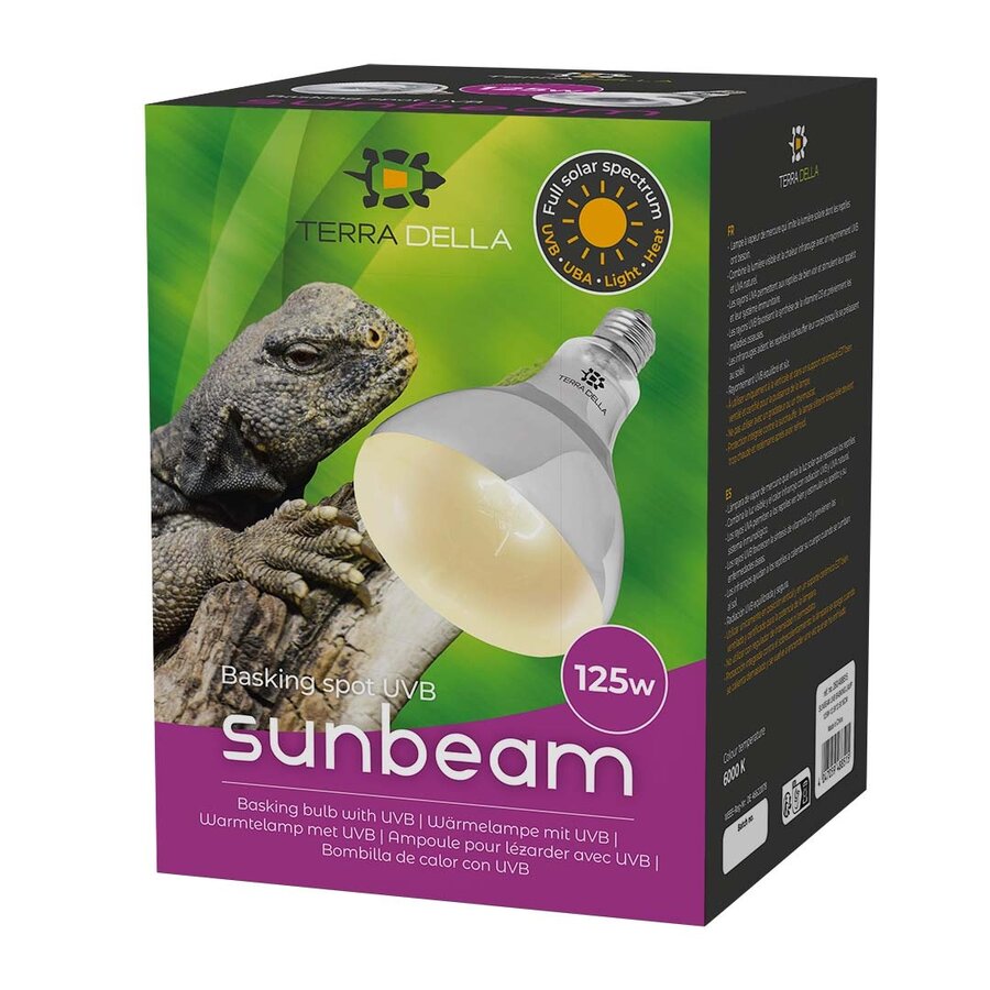 UVB zonnelamp voor reptielen | 75W 100W 125W 160W | UVA UVB en warmte