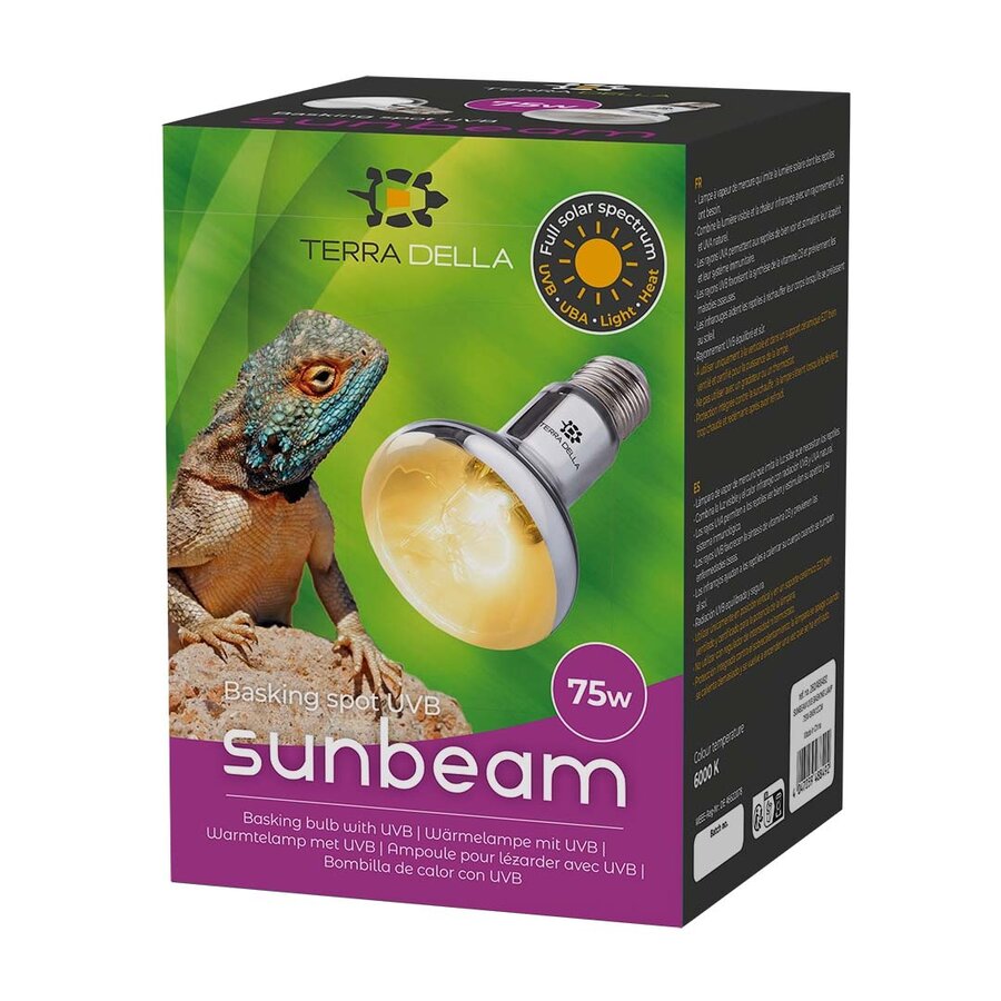 UVB zonnelamp voor reptielen | 75W 100W 125W 160W | UVA UVB en warmte