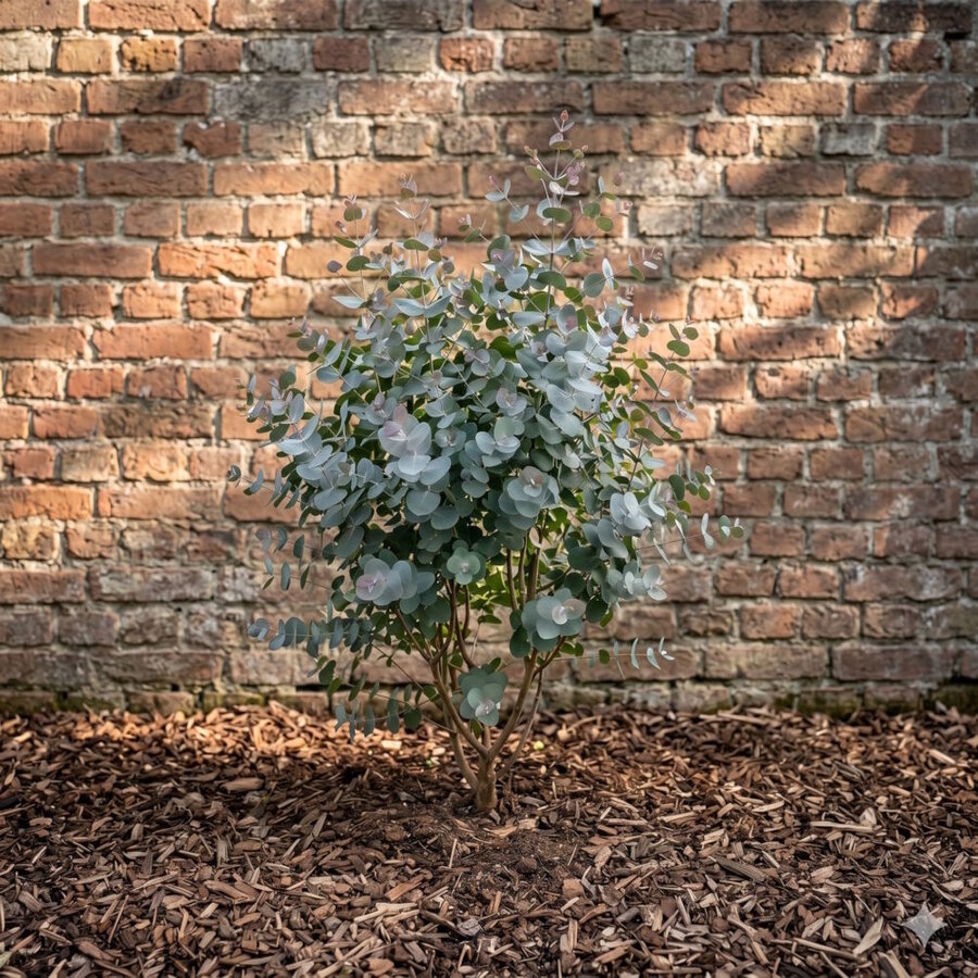 Eucalyptus cinerea | zilvereucalyptus | 30 cm hoog | in 12 cm pot | wintergroene blikvanger