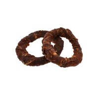 Donut hondensnack met eend omhuld | 160 g | bulkverpakking 10 stuks