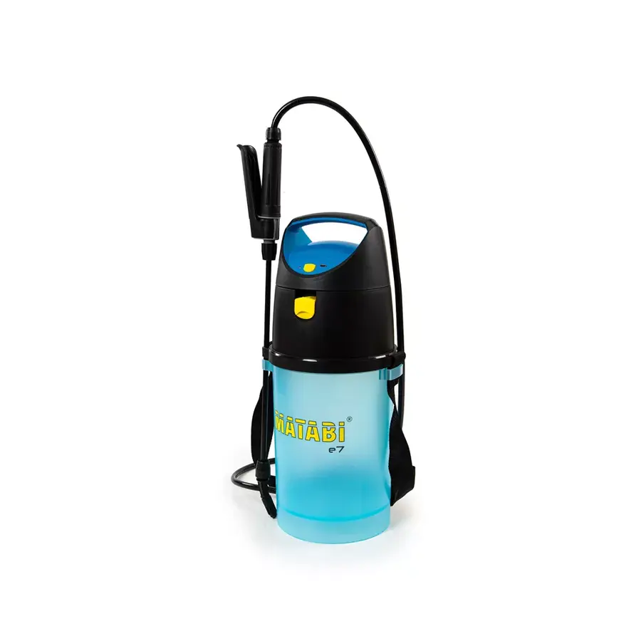 Elektrische drukspuit 7 liter | start-stop | lithium accu | USB-C opladen