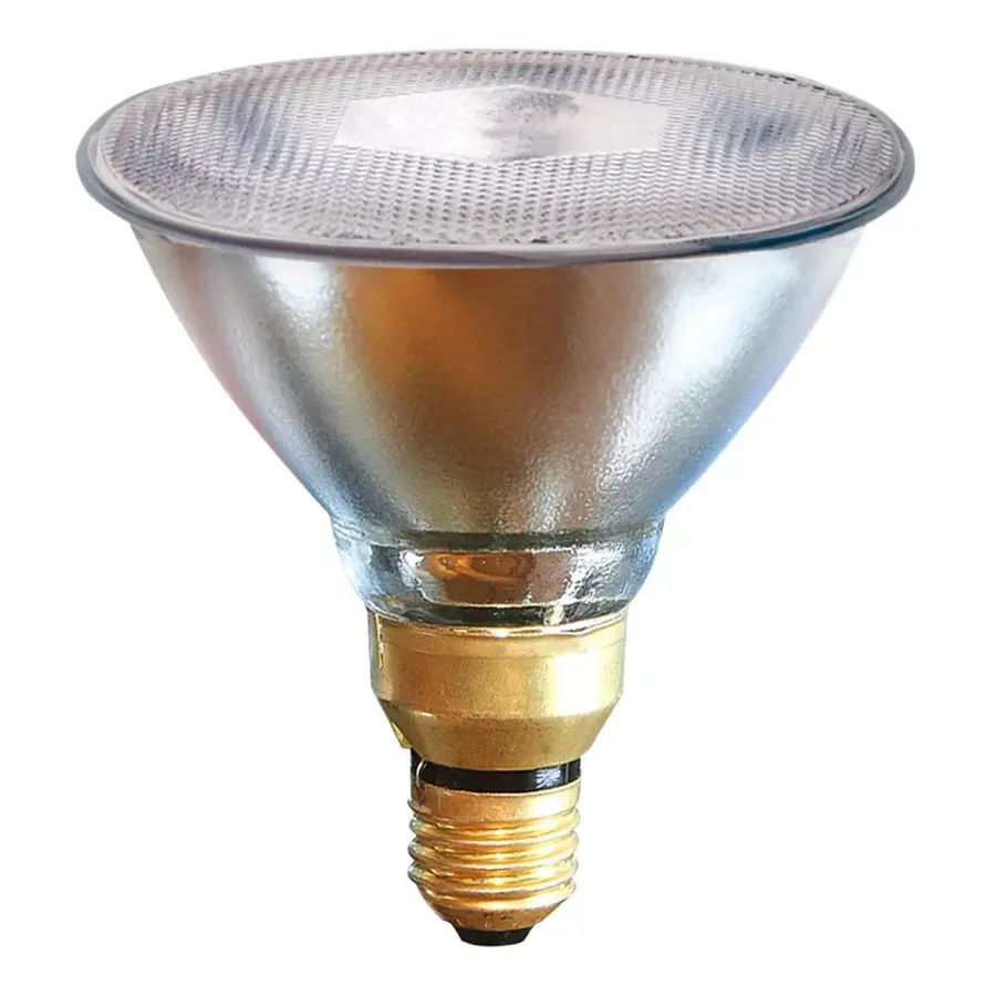 Warmtelamp PAR38 100W helder | infrarood warmte | E27 fitting