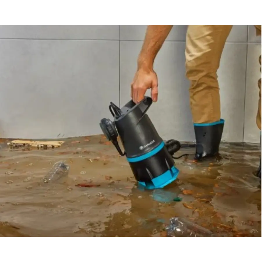 Schoon|vuilwaterpomp 17500 Basic | 20.000 l/uur | 550 W | vlakzuigend 1 mm