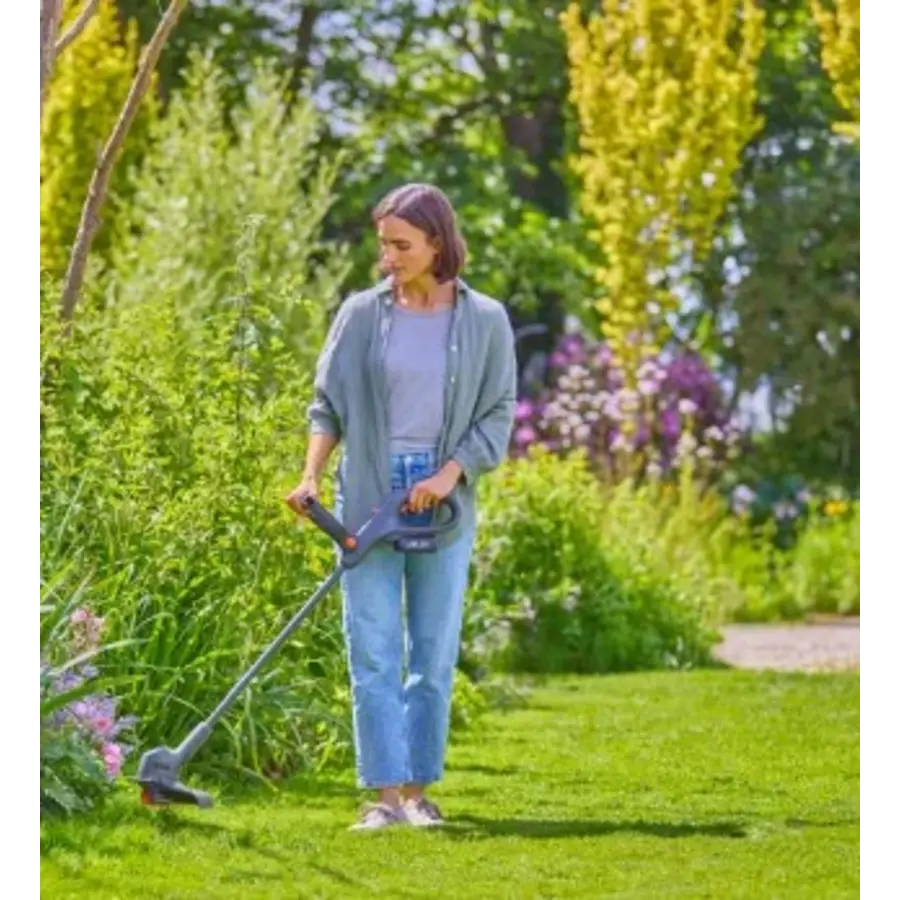 Accu grastrimmer 25 cm | 18V | set met 2Ah accu en lader