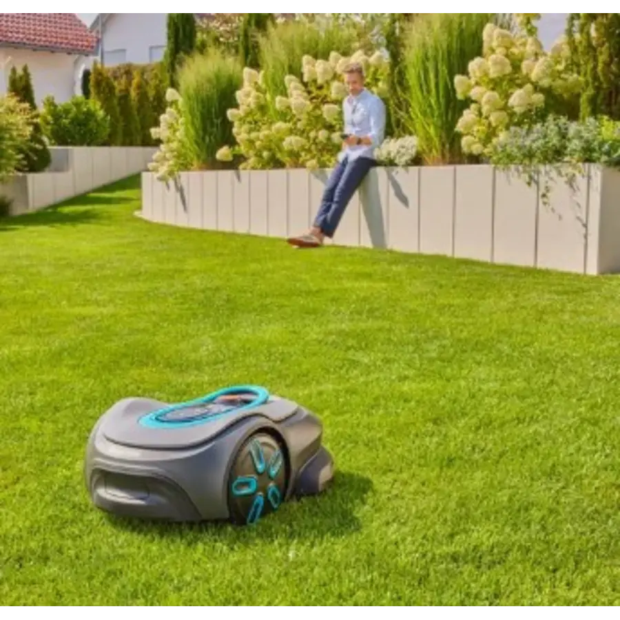 Robotmaaier SILENO max 800 | voor gazons tot 800 m² | Trim-to-Edge | app gestuurd