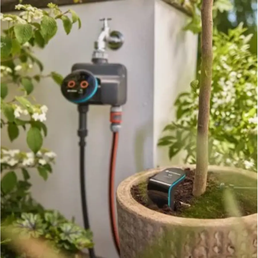 Smart Dual Water Control voor 2 bewateringszones | app gestuurd | 3xAA | G3/4 & G1