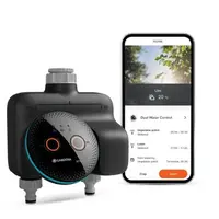 Smart Dual Water Control voor 2 bewateringszones | app gestuurd | 3xAA | G3/4 & G1