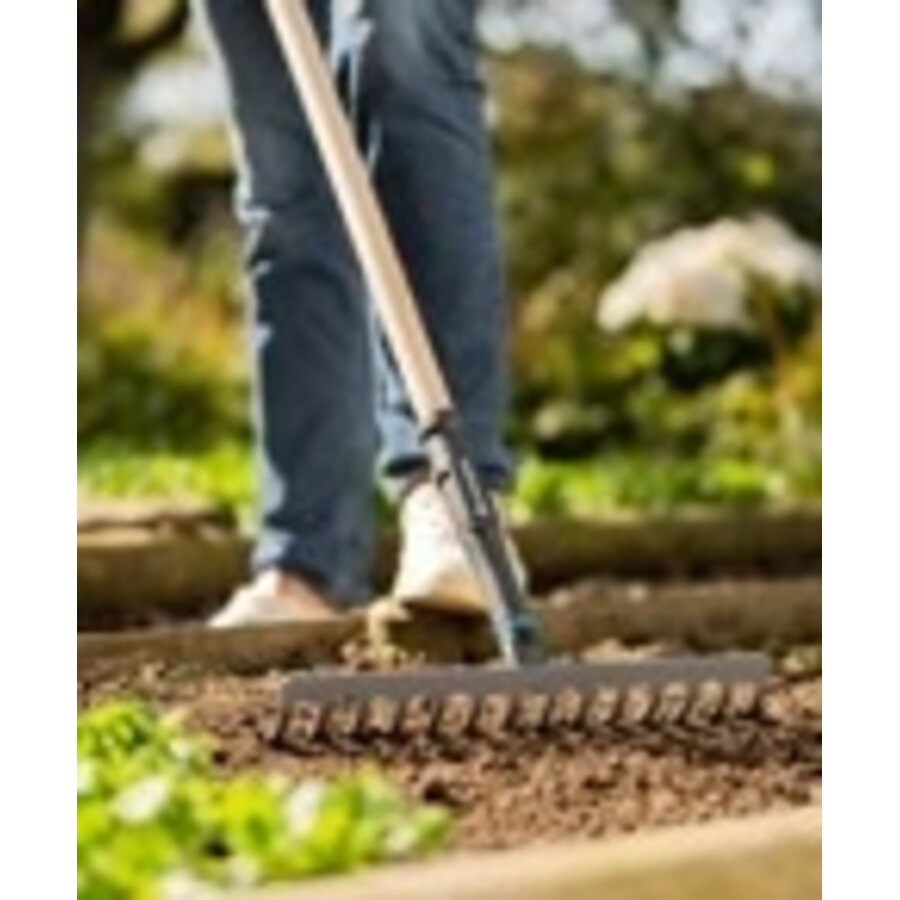 PureLine tuinhark 36 cm | 14 tanden | FSC 100% houten steel