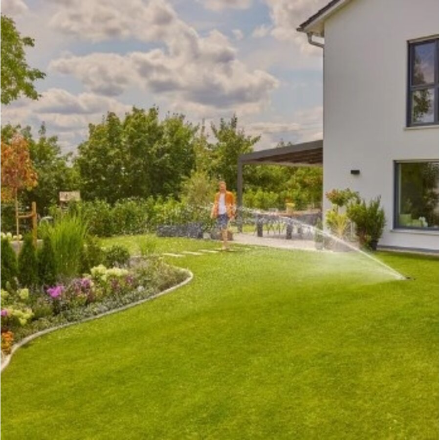 AquaPrecise kant-en-klaar beregeningsset op zonne-energie voor gazon tot 320 m²