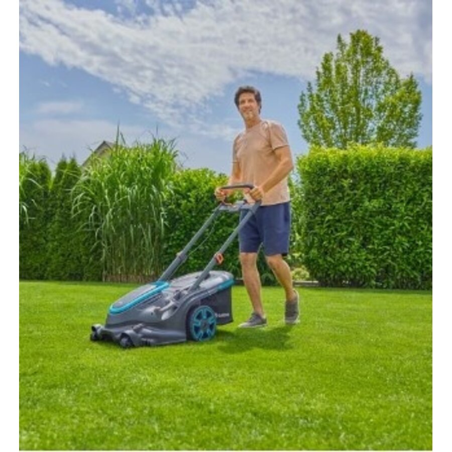 Accugrasmaaier PowerMax Duo 46/36V | 46 cm maaibreedte | set met 2x 18V 4,0Ah accu + lader