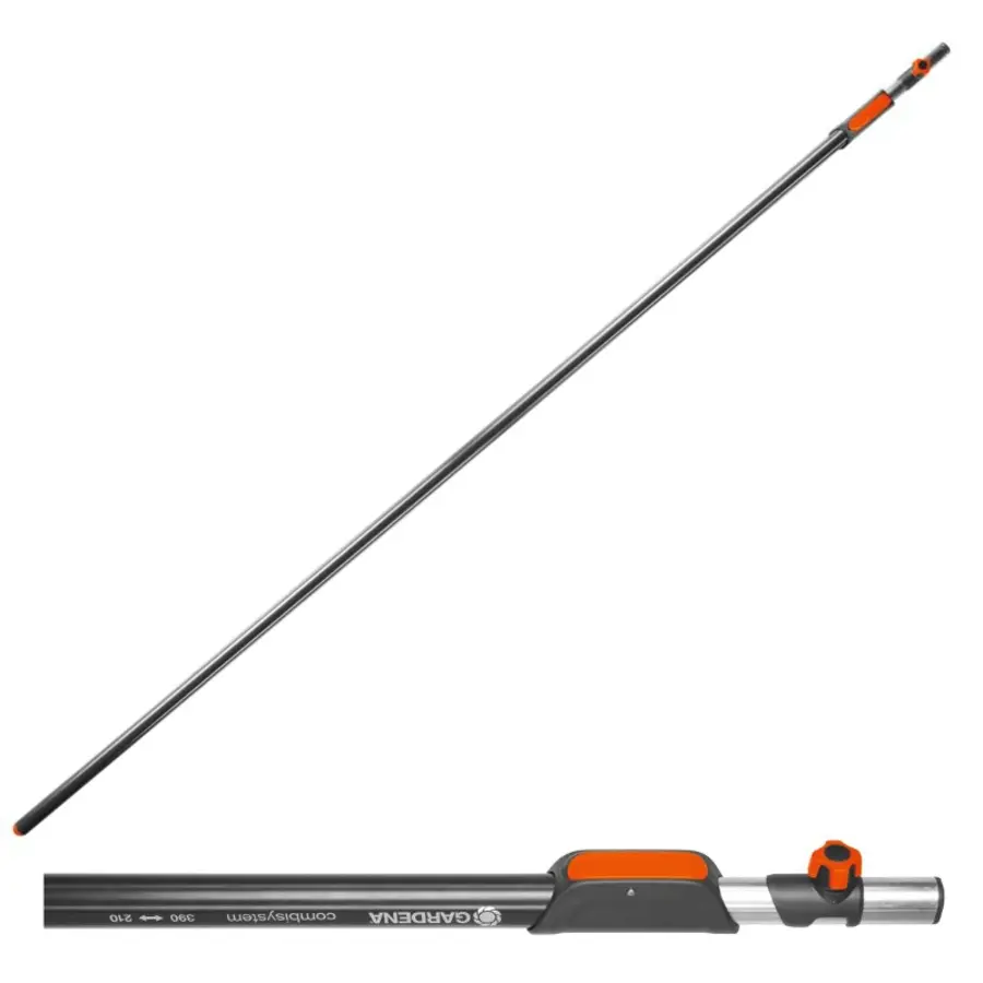 Combisystem telescoopsteel 210-390 cm | uitschuifbare steel voor werken op hoogte