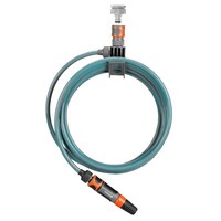 City gardening spiraalslang set 7,5 m | compacte bewateringsset met tuinspuit