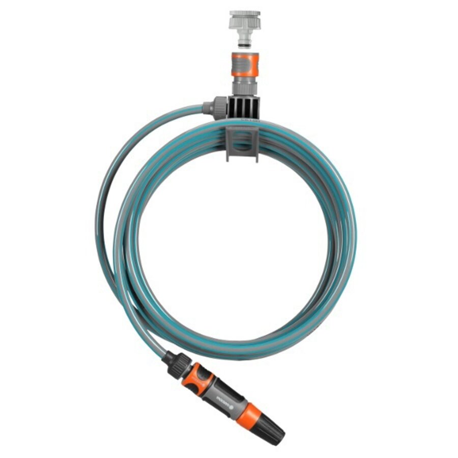 City gardening spiraalslang set 7,5 m | compacte bewateringsset met tuinspuit