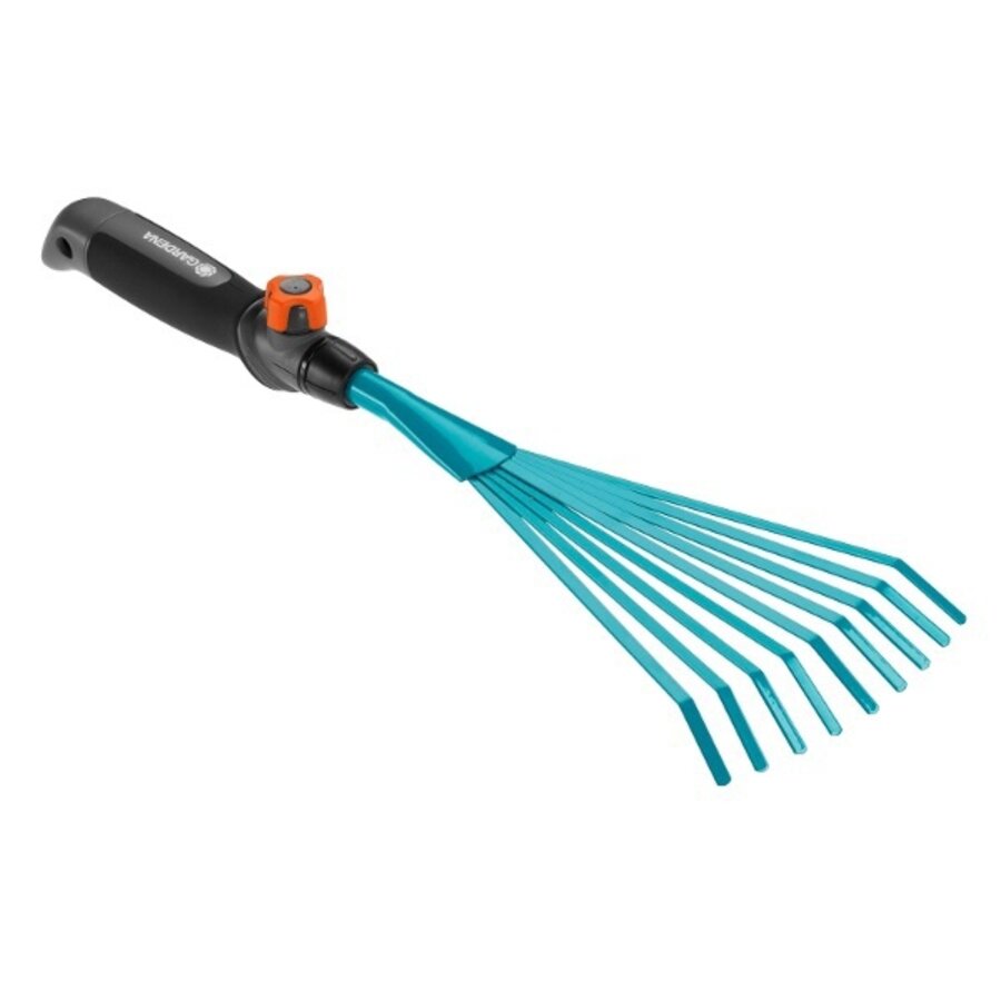 Combisystem bladharkje 12 cm | voor blad, onkruid en gras | koppelbaar aan combisystem steel