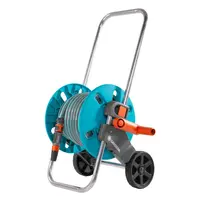 Slangenwagen set | 20 m tuinslang 13 mm (1/2) | inclusief aansluitstukken en tuinspuit