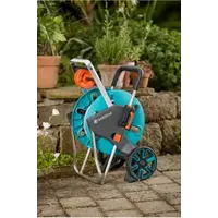 AquaRoll M Easy set slangenwagen | 20 m tuinslang 1/2" | complete aansluitset