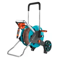 AquaRoll M Easy set slangenwagen | 20 m tuinslang 1/2" | complete aansluitset