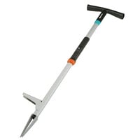 Onkruidsteker met lange steel 100 cm | mechanisch onkruid uittrekken met uitwerper