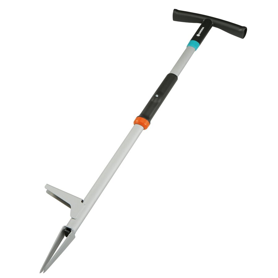 Onkruidsteker met lange steel 100 cm | mechanisch onkruid uittrekken met uitwerper