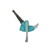 Combisystem onkruidwieder 2-in-1 | voegenkrabber voor terras en oprit